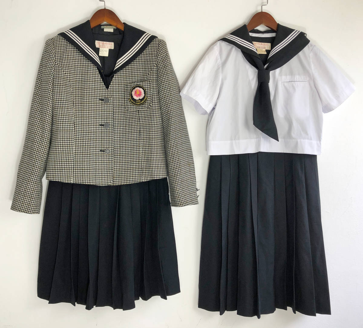 旧制服セット Yahoo!オークション - 東京都 東京女子学院高校 [激レア 旧制服