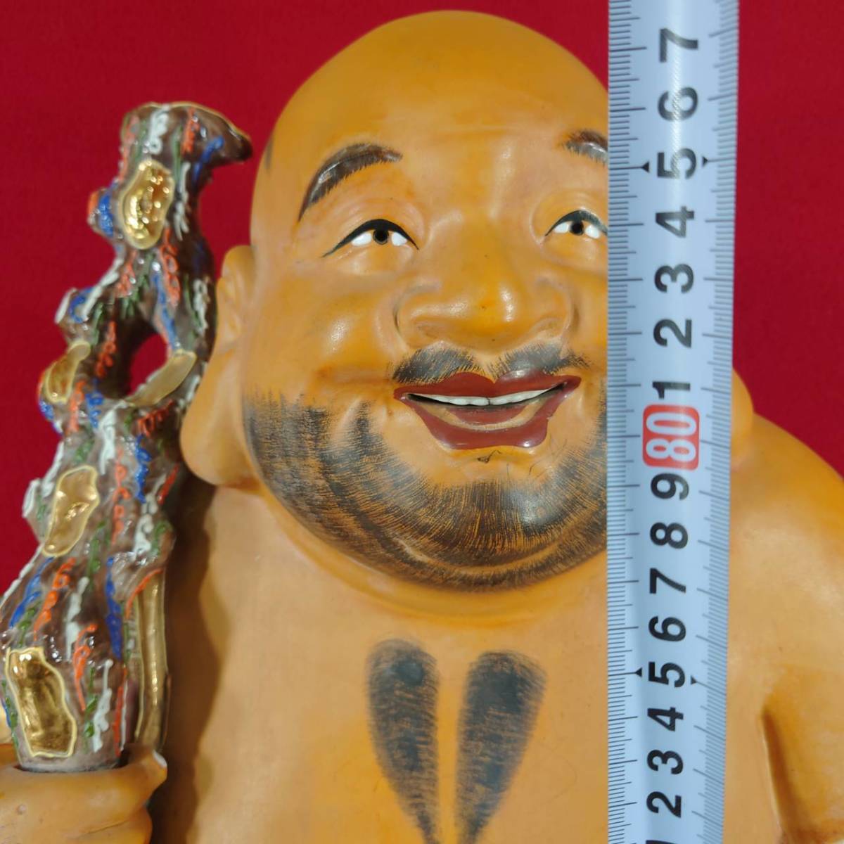 海外限定 特大布袋様九谷焼 i9tmg.com.br
