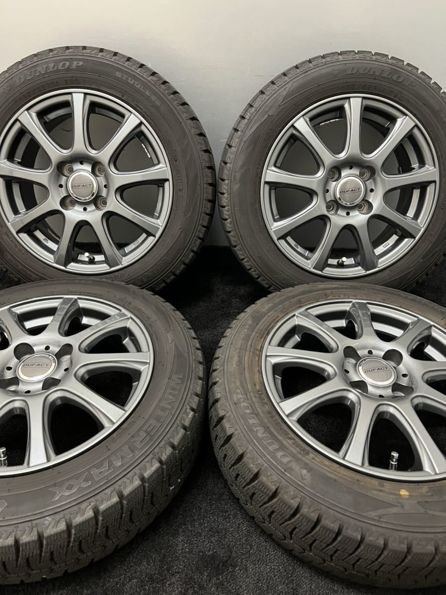 たしろ屋 タンク等に!デュファクト+ダンロップ製 165/65R14バリ溝