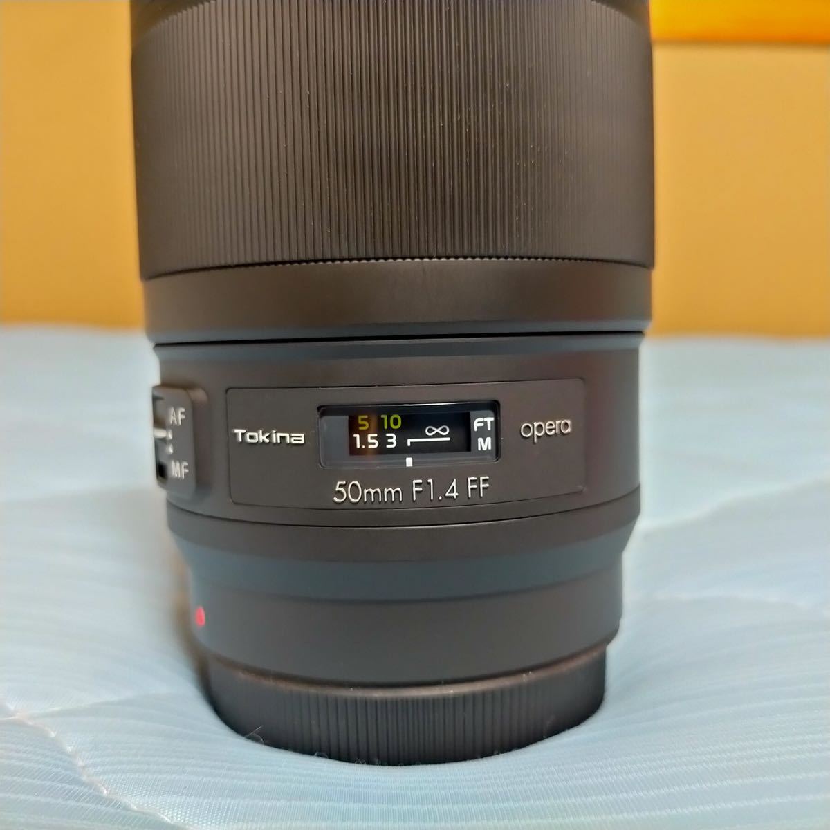 トキナ opera 50mm F1.4 FF キャノンEF レンズプロテクター付き