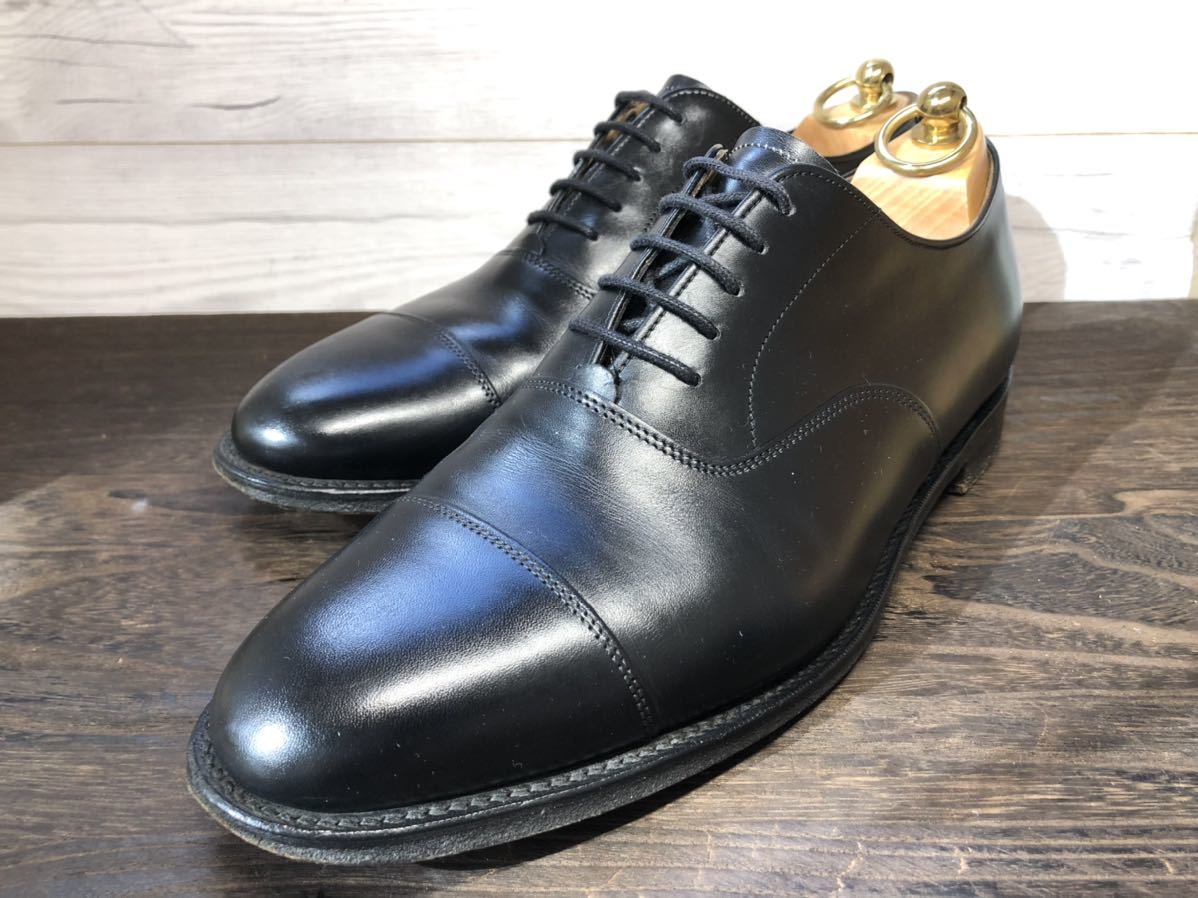 【即決】送料無料 ◆ Lloyd Footwear ロイドフットウェア『英』M3263B チーニー製◆ Mシリーズ ストレートチップ 黒 UK 8  約26.5cm