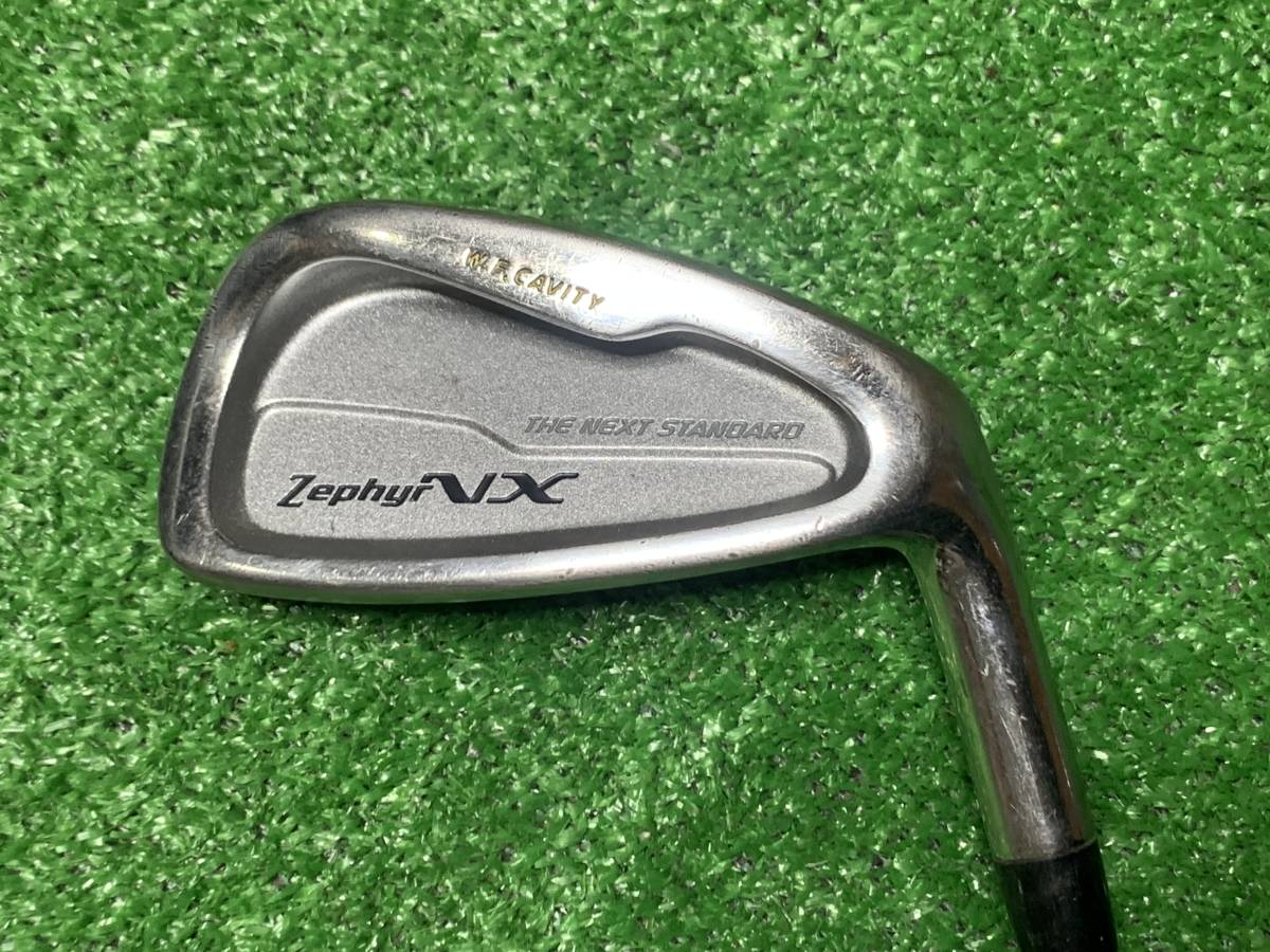 SAI-1952　中古　単品アイアン　Mizuno ミズノ　Zephyr NX　6番アイアン　純正カーボン　Flex SR_画像1