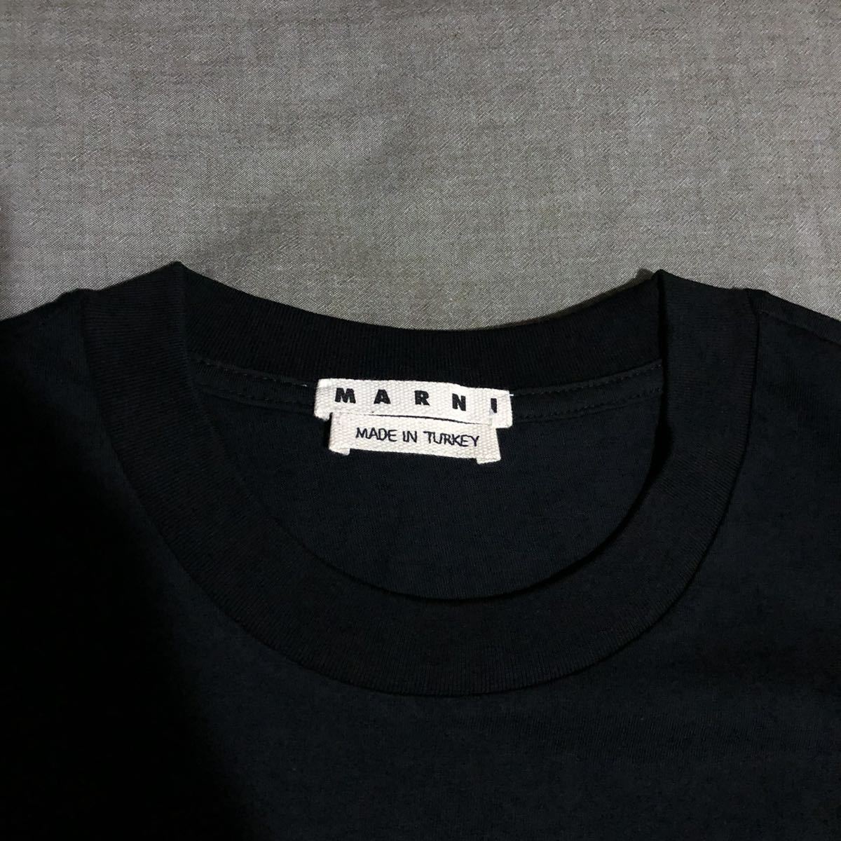 マルニ ロゴ Tシャツ 半袖 カットソー MARNI 1円スタート_画像5