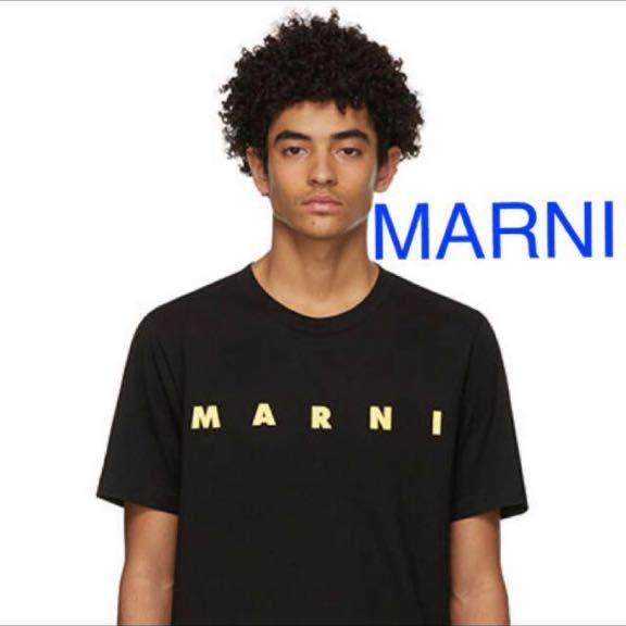マルニ ロゴ Tシャツ 半袖 カットソー MARNI 1円スタート_画像1