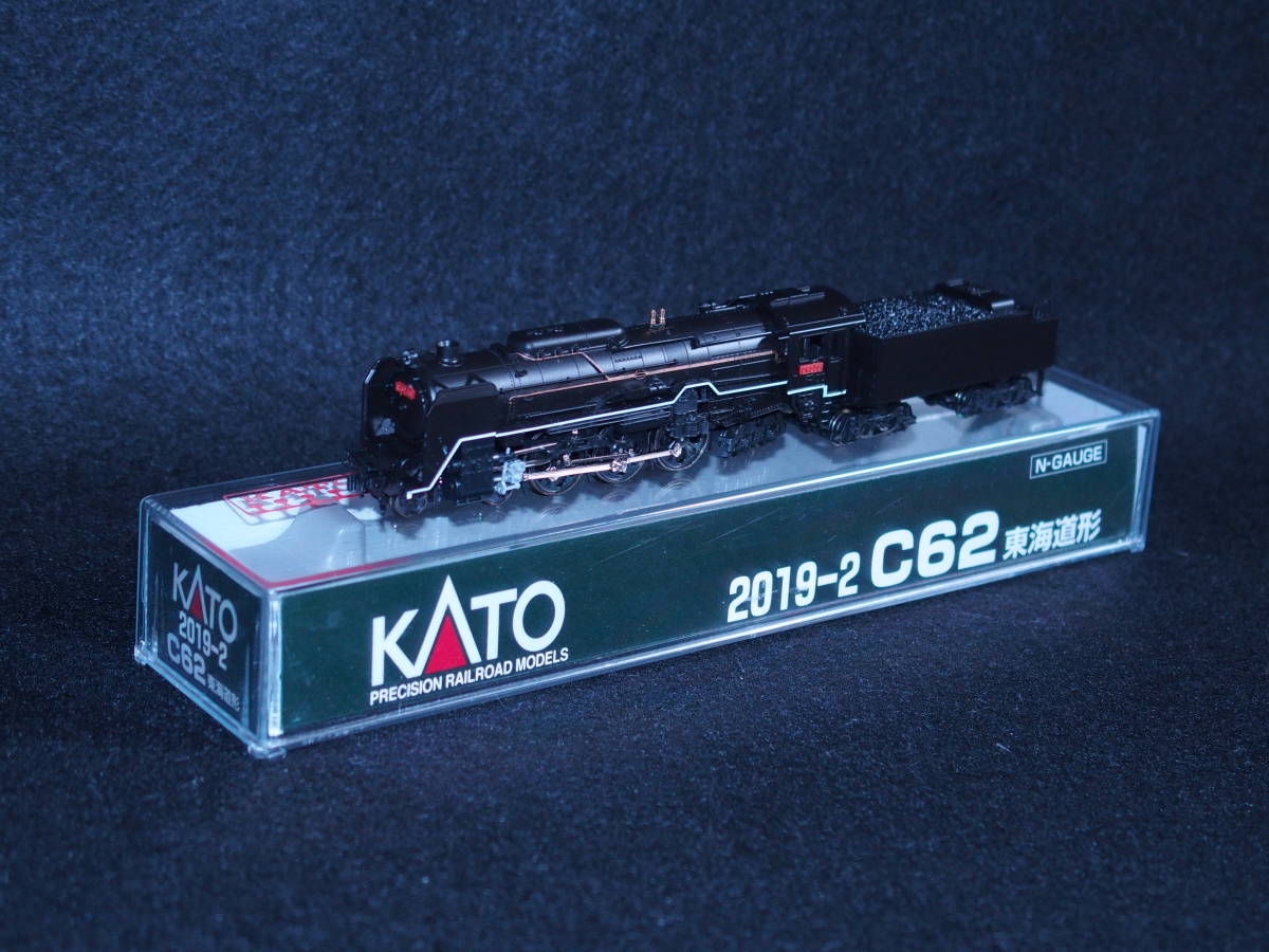 ヤフオク! - ジャンク（不動品） KATO 2019-2 C62東海道型...