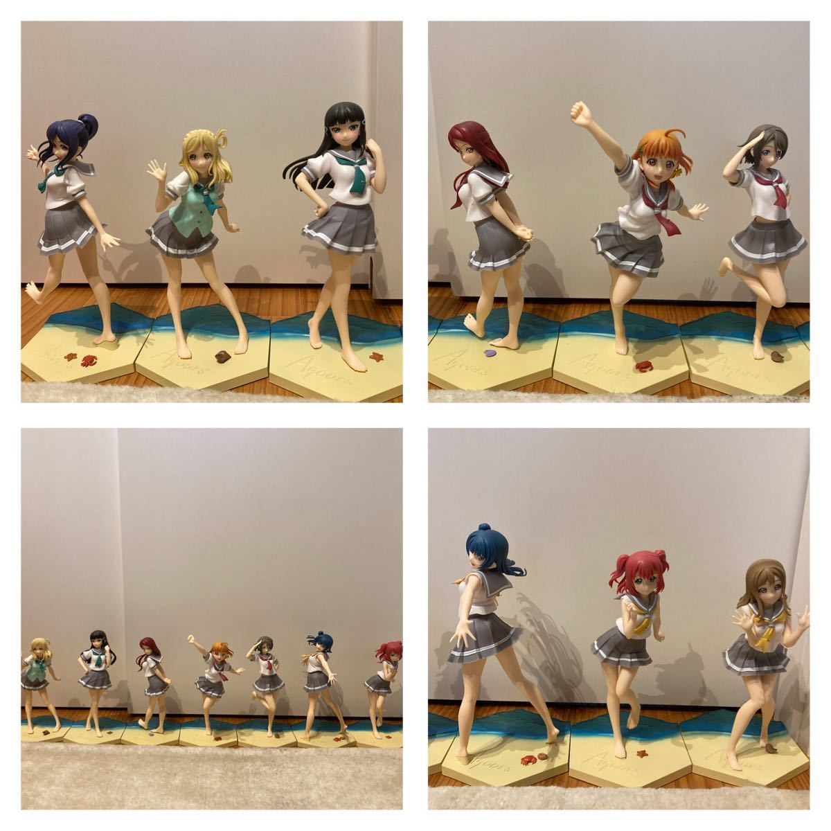 ラブライブ SPM フィギュア 夏服 Aqours 9体セット コンプセット ラブライブ SPM フィギュア 夏服 Aqours 9体セット コンプセット
