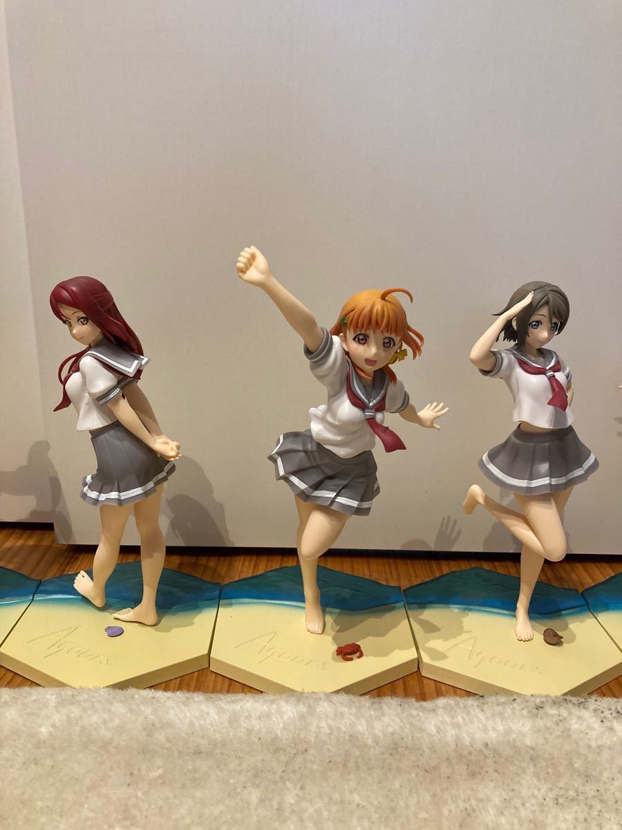 ラブライブ SPM フィギュア 夏服 Aqours 9体セット コンプセット ラブライブ SPM フィギュア 夏服 Aqours 9体セット コンプセット