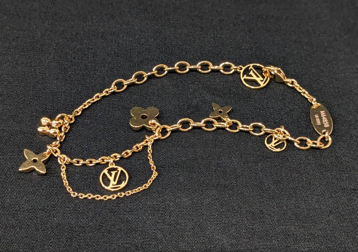 12761】美品 LOUIS VUITTON LV ルイヴィトン ブラスレ・ブルーミング