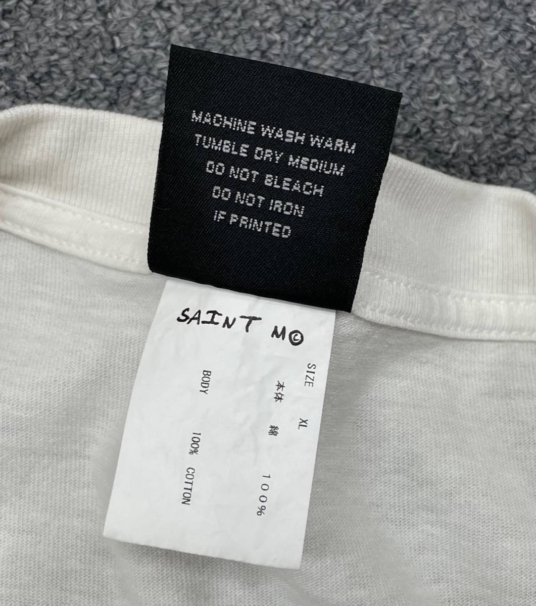 □ SAINT MICHAEL 22SS SM-A22-0000-007 マリア Tシャツ セント