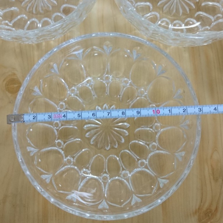 ガラス皿 食器 サラダ皿 フルーツ皿 フルーツボウル 5枚セット