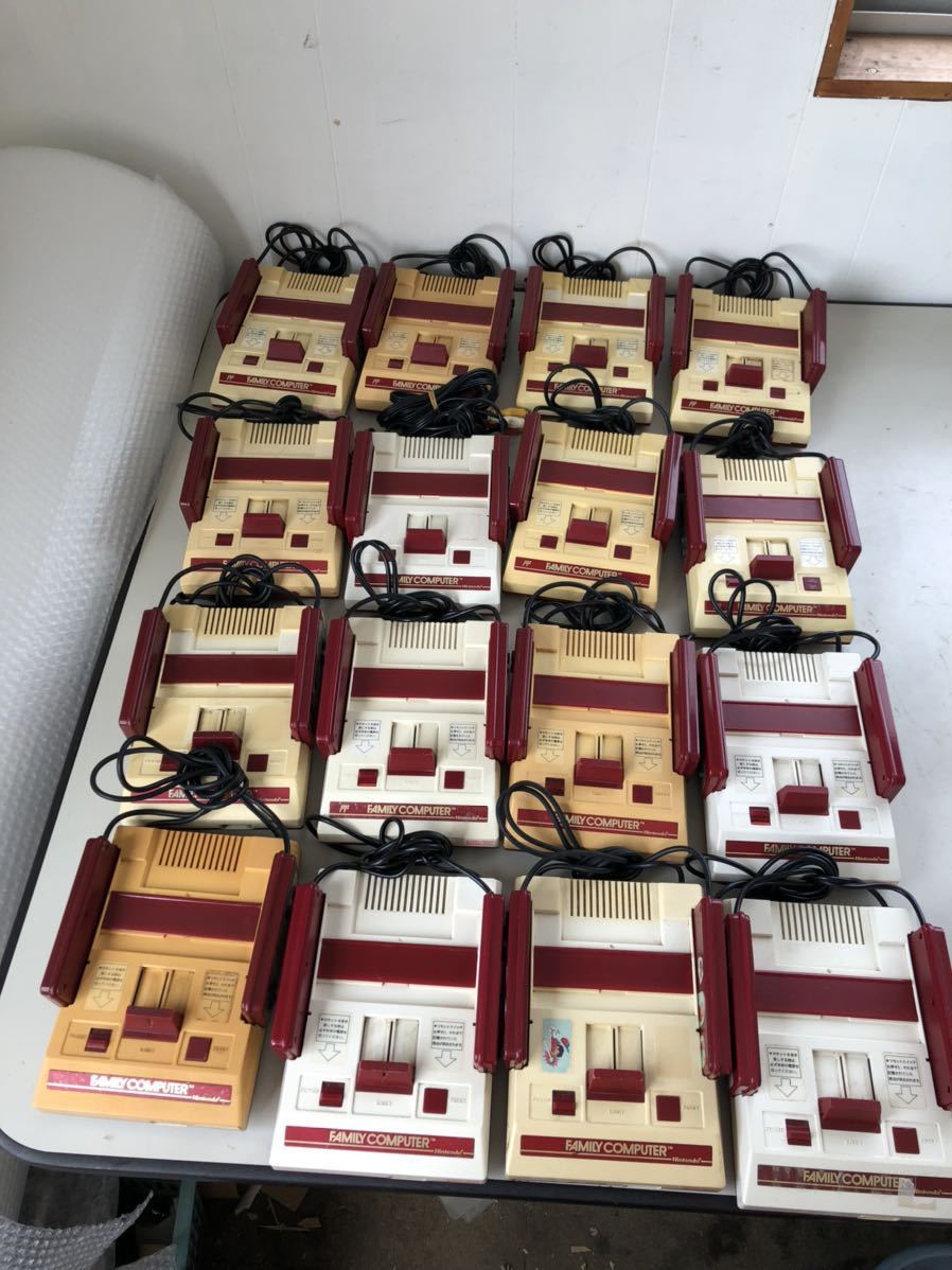 任天堂 ファミリーコンピュータ HVC-001 31台 動作未確認 www.pn