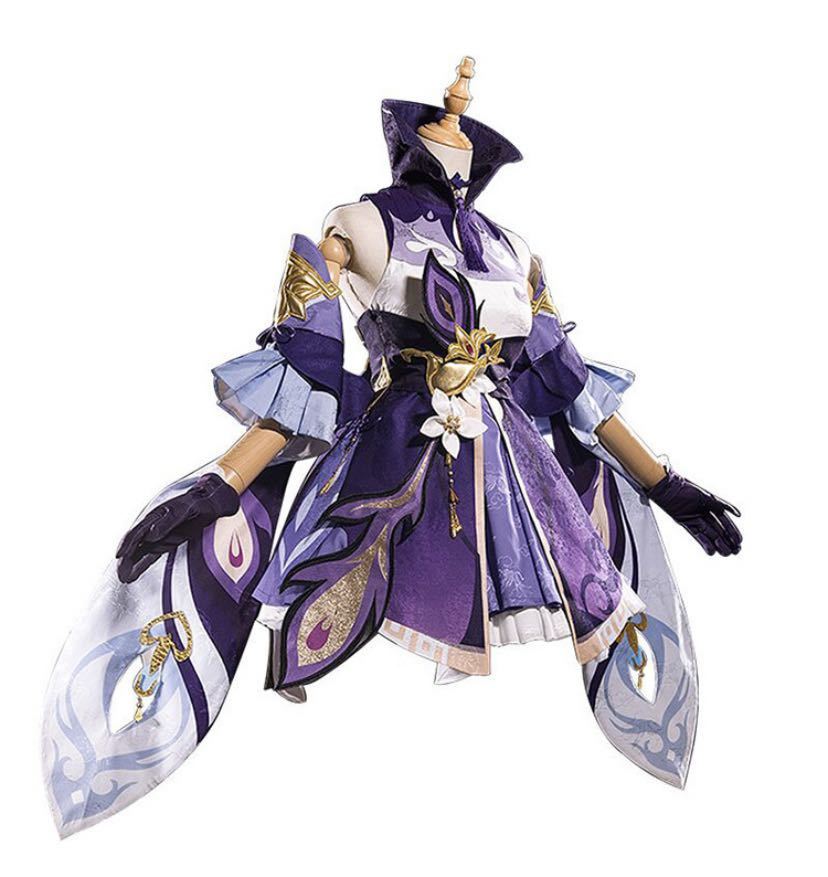 原神 刻晴コスプレ衣装ウィッグ付きセット の商品詳細 | ヤフオク
