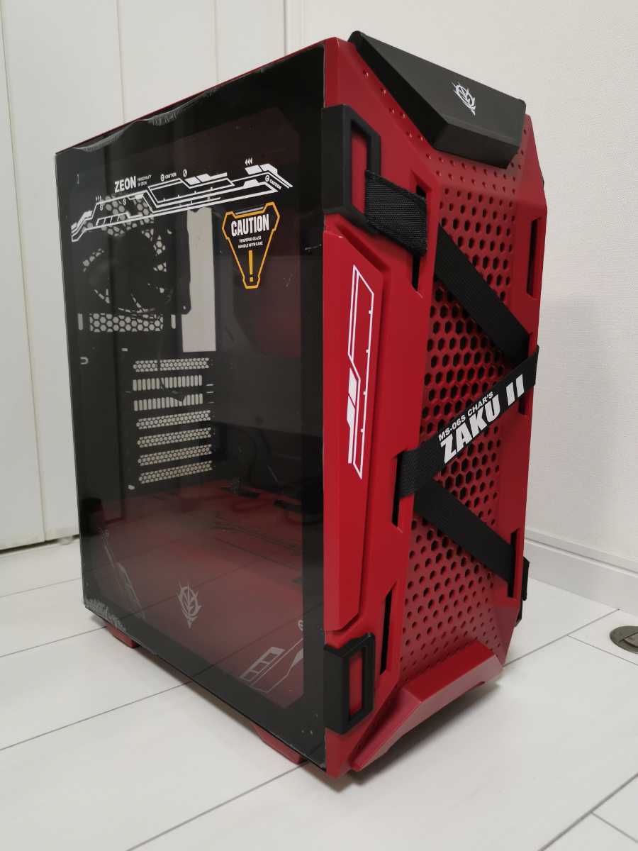 公式の公式のPCケース TUF Gaming GT301 ZAKU II EDITION タブレット