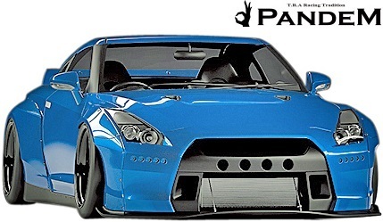 【M's】日産 R35 GT-R PANDEM リアフェンダー (ワイド ) 左右／／FRP GTR TRA京都 パンデム エアロ オーバーフェンダー_画像9