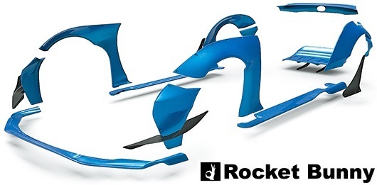 【M's】レクサス LEXUS RC250 RC350 RC-F SPORT (2014y-) Rocket Bunny フロントリップスポイラー／／RC TRA京都 ロケットバニー ロケバニ_画像6