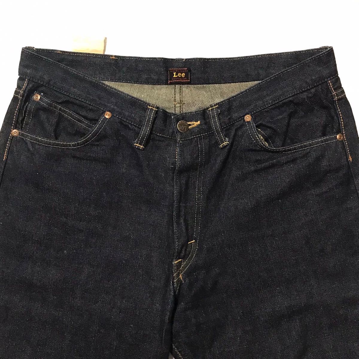 濃紺 復刻 90年代 ビンテージ Lee リー 50s 101B W34 ストレート 濃紺 復刻 90年代 ビンテージ Lee リー 50s 101B W34 ストレート