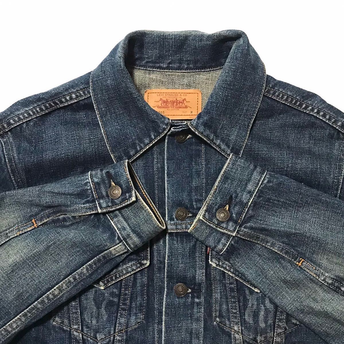 復刻 Levi's Gジャン 70505 メンズ M 38 デニムジャケット 3rd 復刻 Levi's Gジャン 70505 メンズ M 38 デニムジャケット 3rd