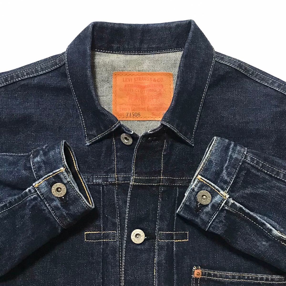 90年代 廃盤 復刻 日本製 71506 Levi's リーバイス Gジャン 90年代 廃盤 復刻 日本製 71506 Levi's リーバイス Gジャン