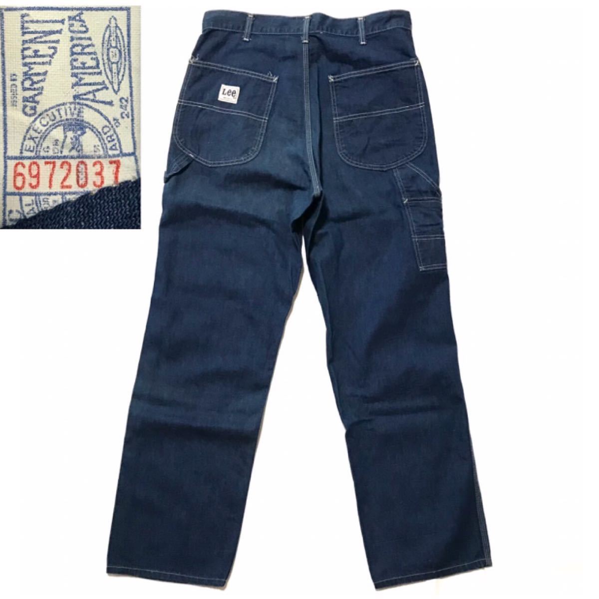70s USA製 ビンテージ Lee リー 050-3341 ペインターパンツ 70s USA製 ビンテージ Lee リー 050-3341 ペインターパンツ