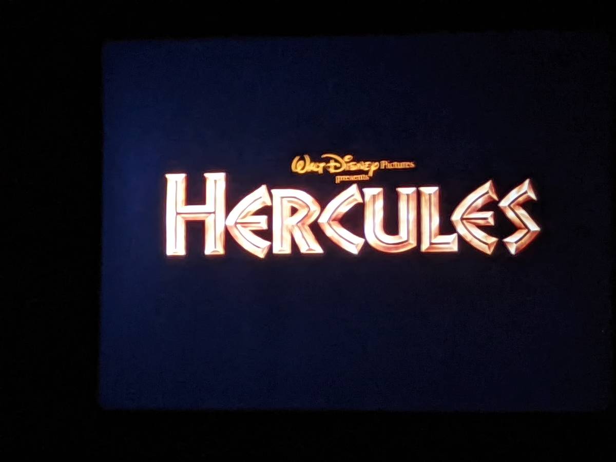 35 millimeter Disney [ Hercules ](1997 year ) advance notice compilation film 