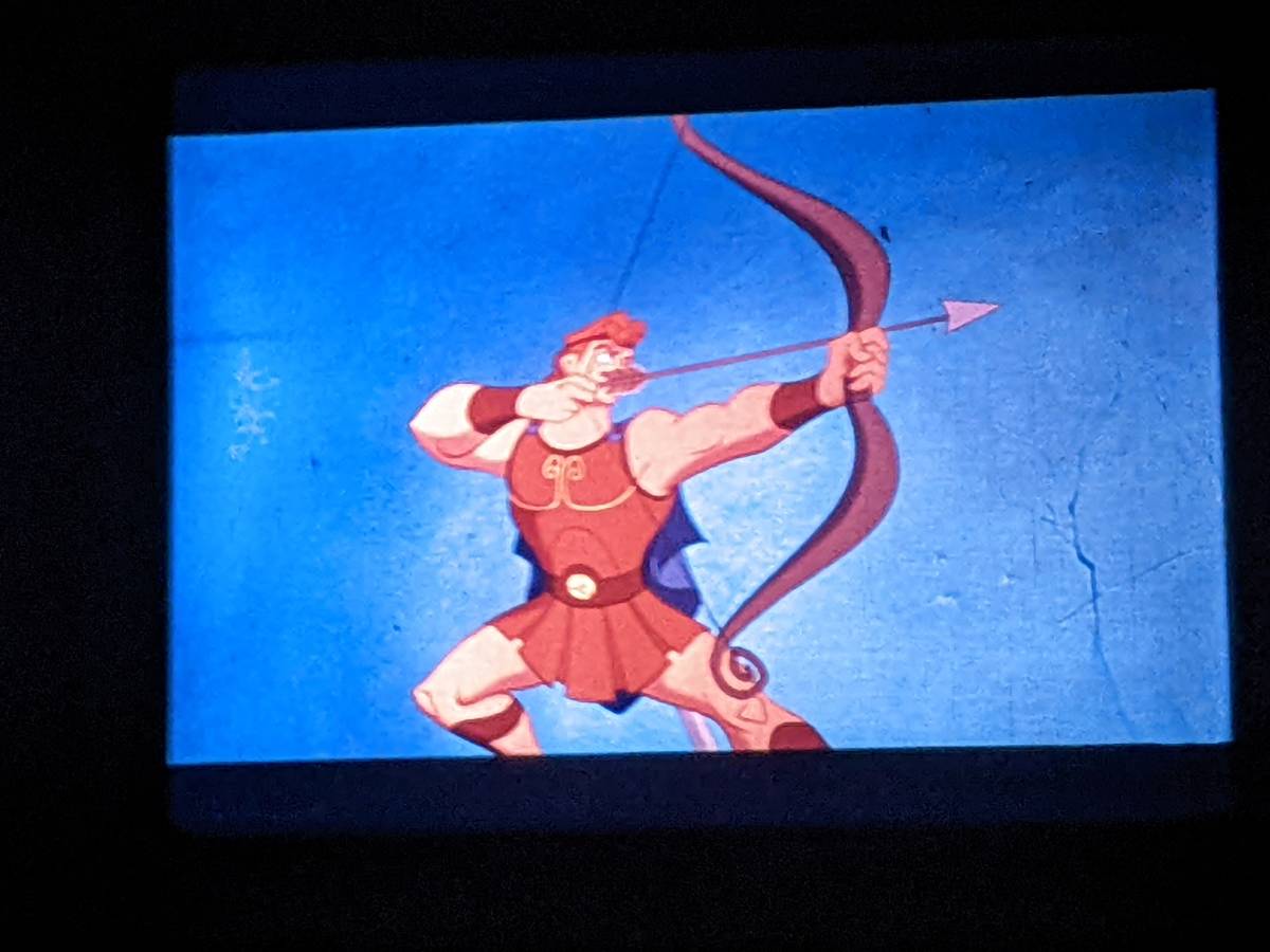 35 millimeter Disney [ Hercules ](1997 year ) advance notice compilation film 