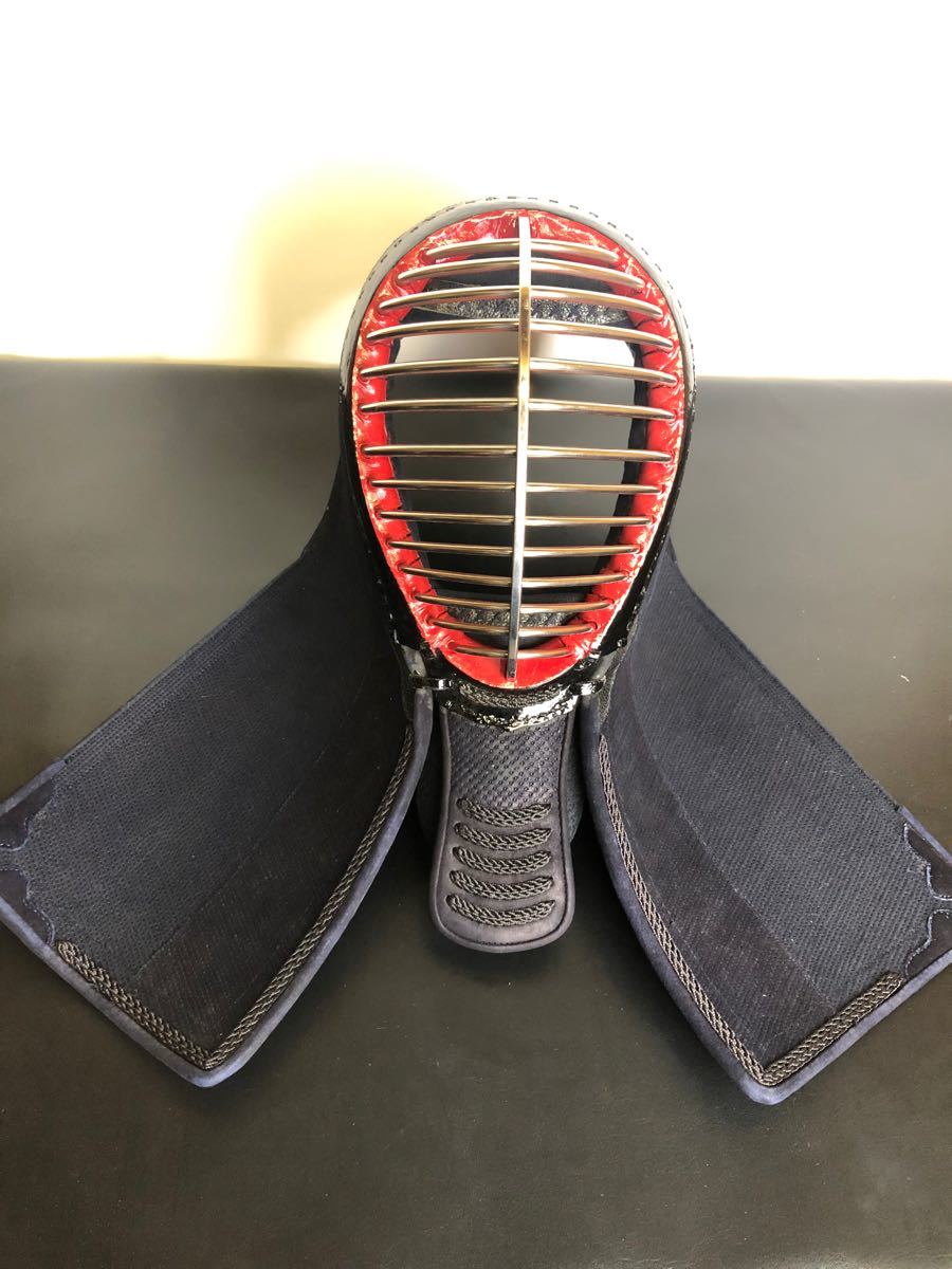 売り切れ必至! 【新品】現品限り 剣道用 高級防具 2分手刺 面単品