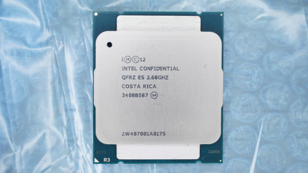 驚きの安さ Intel XEON GOLD 5118 LGA3647 中古分解品 BIOS起動確認