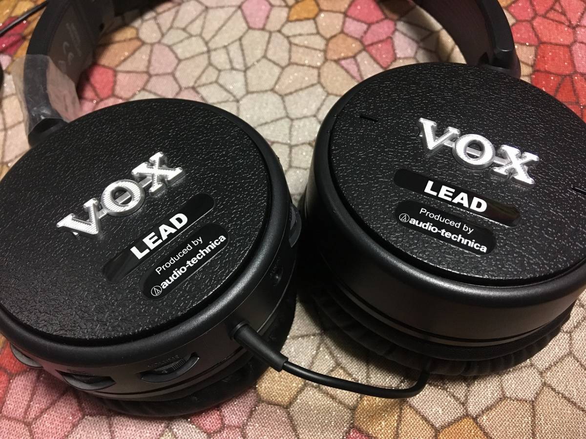 VOX ( ヴォックス ) 　amPhones LEAD　アンプ内蔵のヘッドホン　エレキギター用（電池式、本体のみ。動作確認済み）　送料込み_画像5