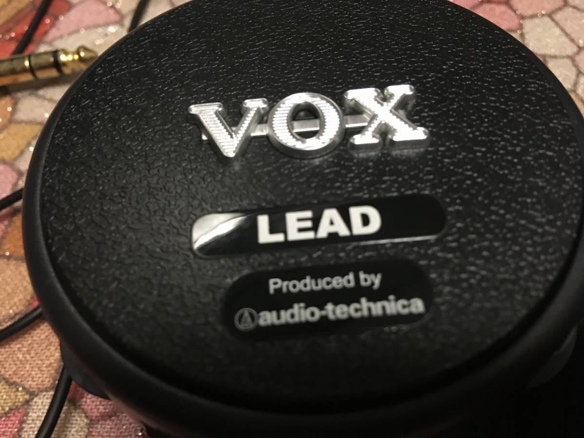 VOX ( ヴォックス ) 　amPhones LEAD　アンプ内蔵のヘッドホン　エレキギター用（電池式、本体のみ。動作確認済み）　送料込み_画像10