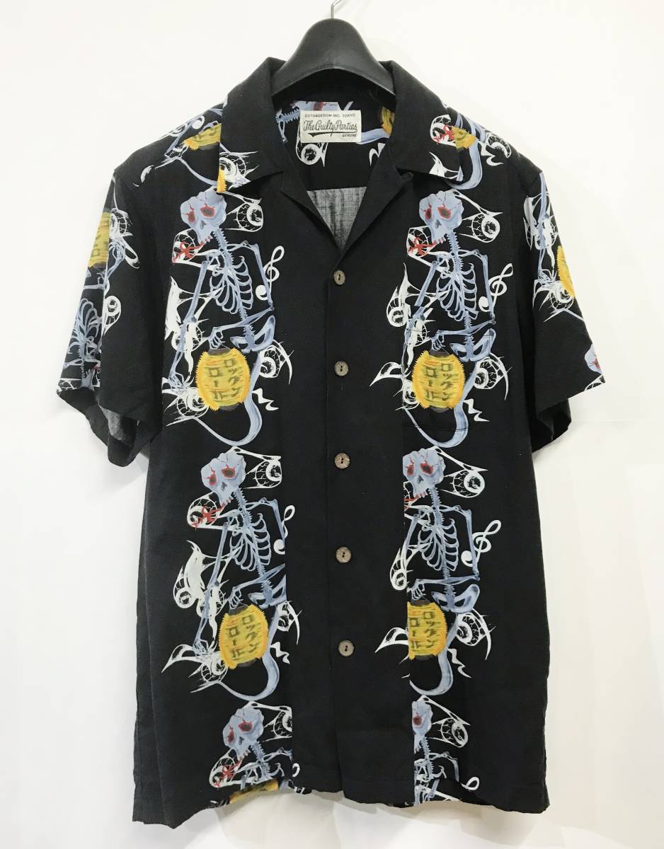 送料無料 WACKO MARIA × WOLF'S HEAD ワコマリア ウルフズヘッド 骸骨