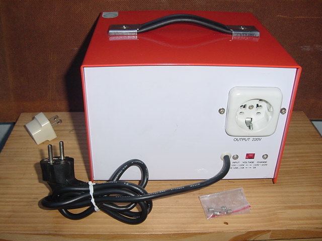 ★MATSUMOTO STAVOL AC自動電圧調整装置、入力:AC50V~130V/150V~250V(選択可能) 出力:110V/220V、50/60Hz、1000VA(動作確認済み)★未使用★_画像8