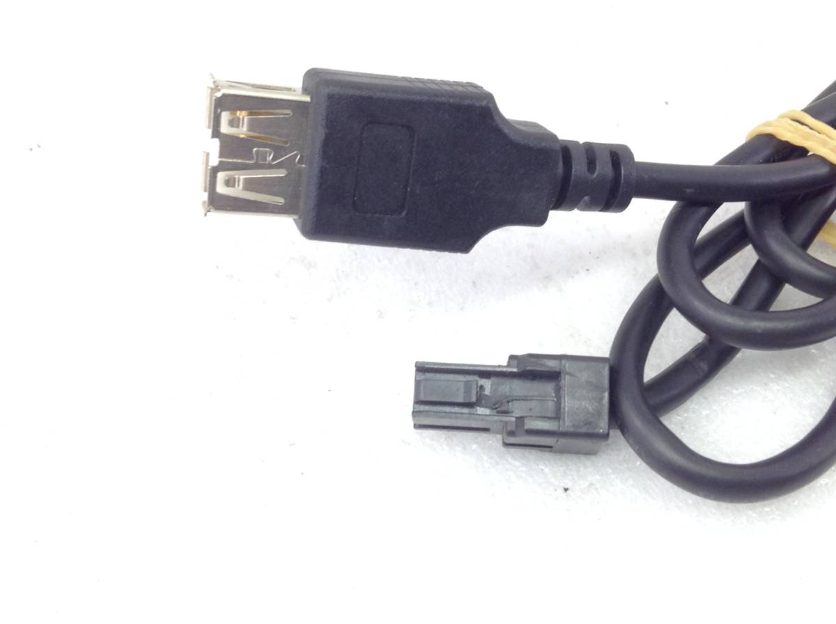 サンヨー 4P 黒 USB接続コード 　即決品　定形外OK AD-7374_画像4