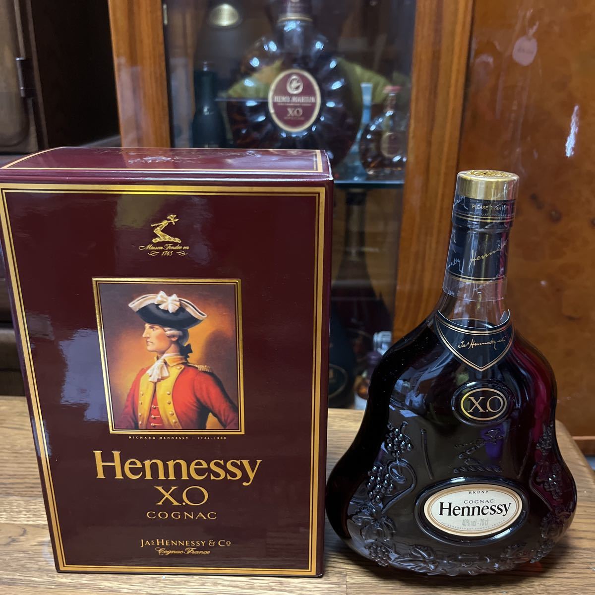 Hennessy ヘネシーXO 箱付き 金 ブランデー sinae.es