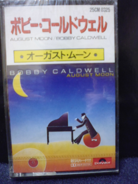 * free shipping * Bobby * cold well / August * moon new goods unopened cassette tape 