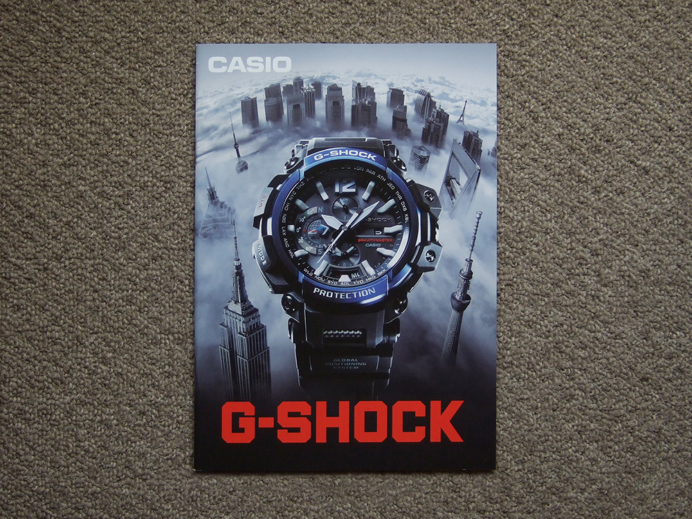 【カタログのみ】CASIO G-SHOCK 2017.05 GPW GWG GWF MRG MTG GST MT-G MR-G G-STEEL G-LIDE BIG CASE GW GB_画像1