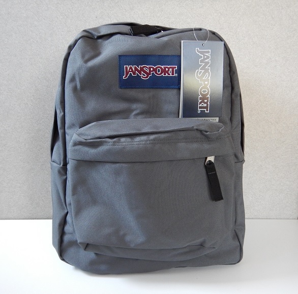 JANSPORT　ジャンスポーツ　ジャンスポ　リュック　バックパック　リュックサック　メンズ　レディース　グレー　無地　新品