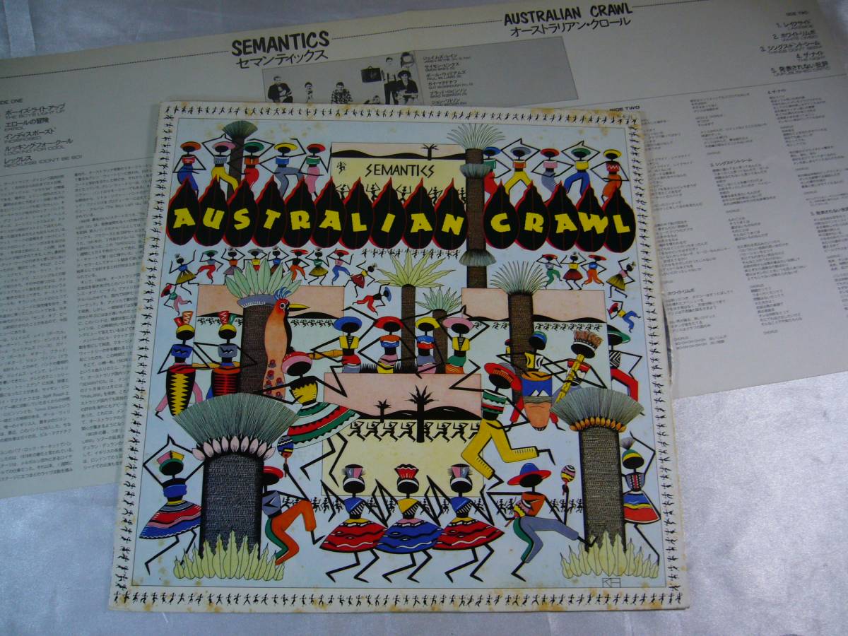 LP　オーストラリアン・クロール　セマンティックス　日本盤_画像1