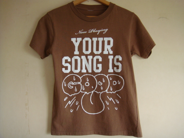 YOUR SONG IS GOOD ユアソングイズグッド 半袖Tシャツ グッドデザイン ユアソン バンド Tシャツ ロック_画像2