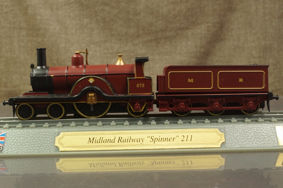 Midland Railway Spinner 211 England 1:160 Railroad locomotive DelPrado