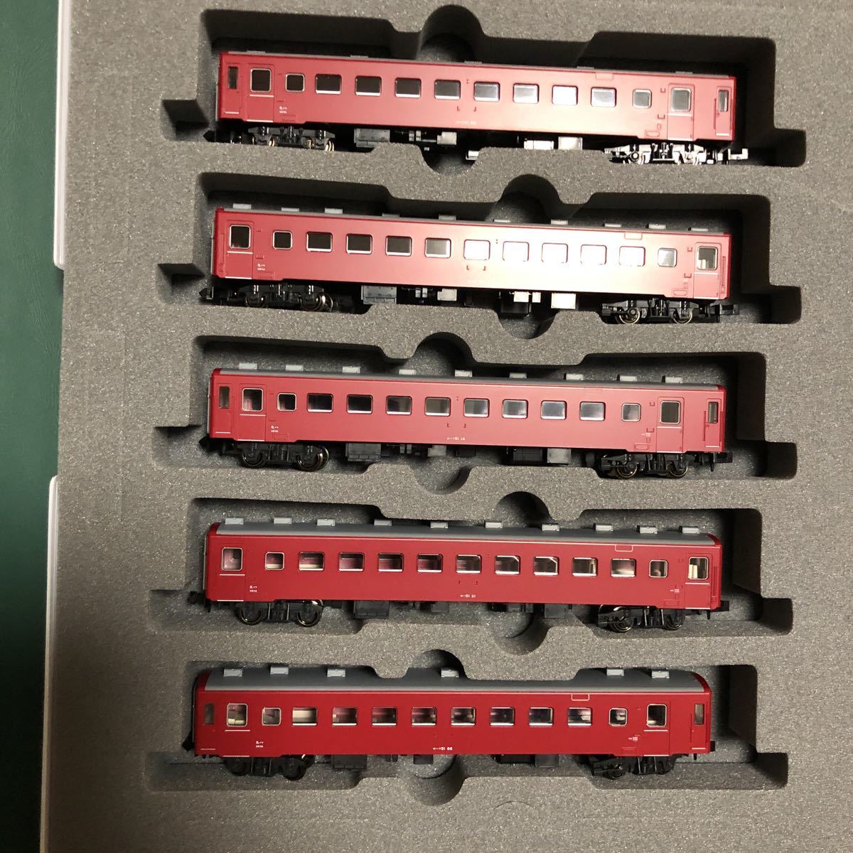 KATO 50系51形客車 5両基本セット 特別企画品 10-1306 新品、未走行