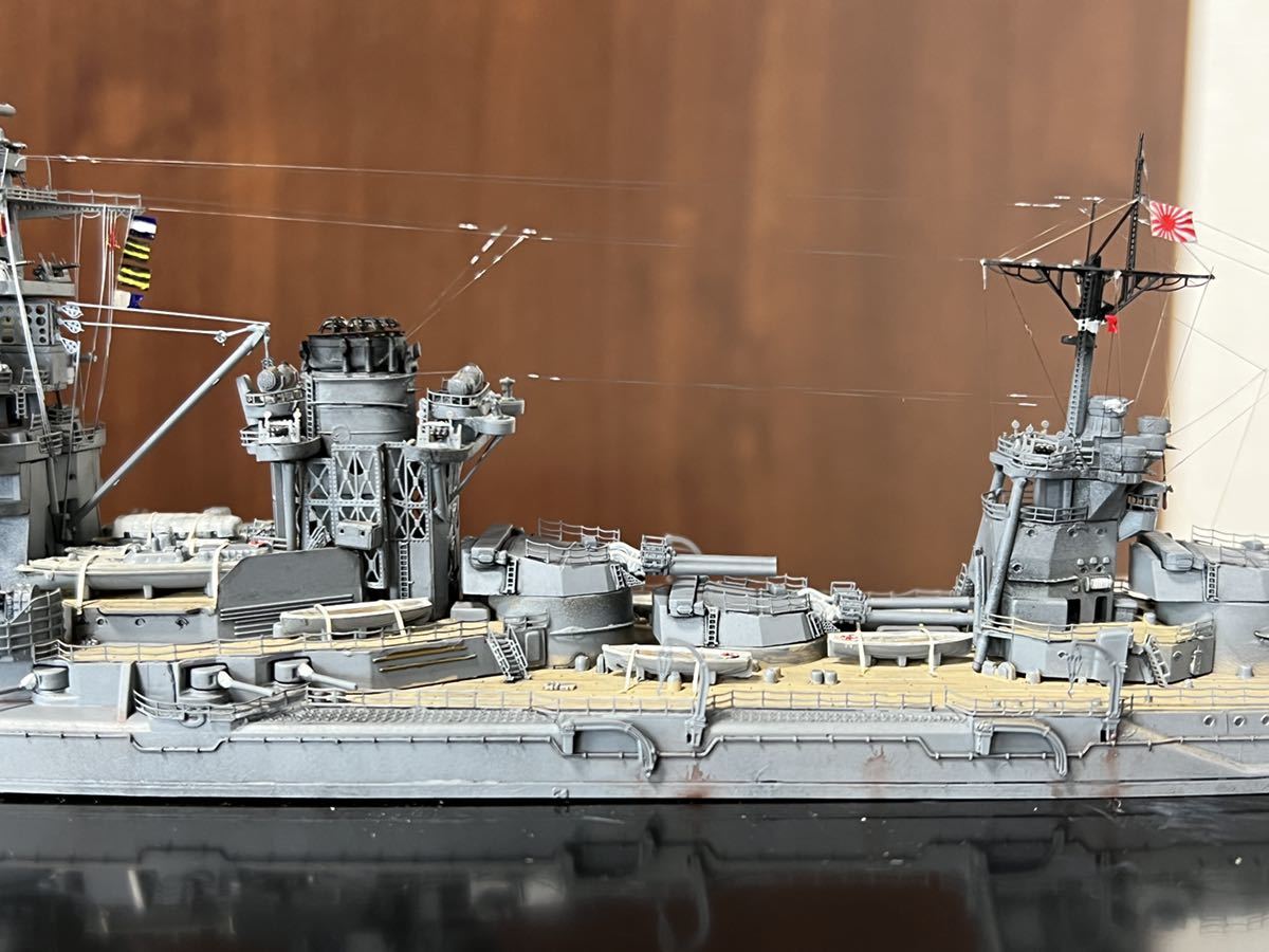 帝国海軍戦艦伊勢完成品 戦艦大和 ケース付き 旧日本海軍 item