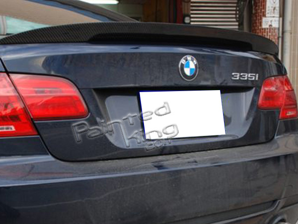 BMW E92クーペ カーボン リアトランクスポイラー ハイキック型_画像7