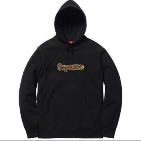 Supreme Hooded BLACK ゴンズ サイズS