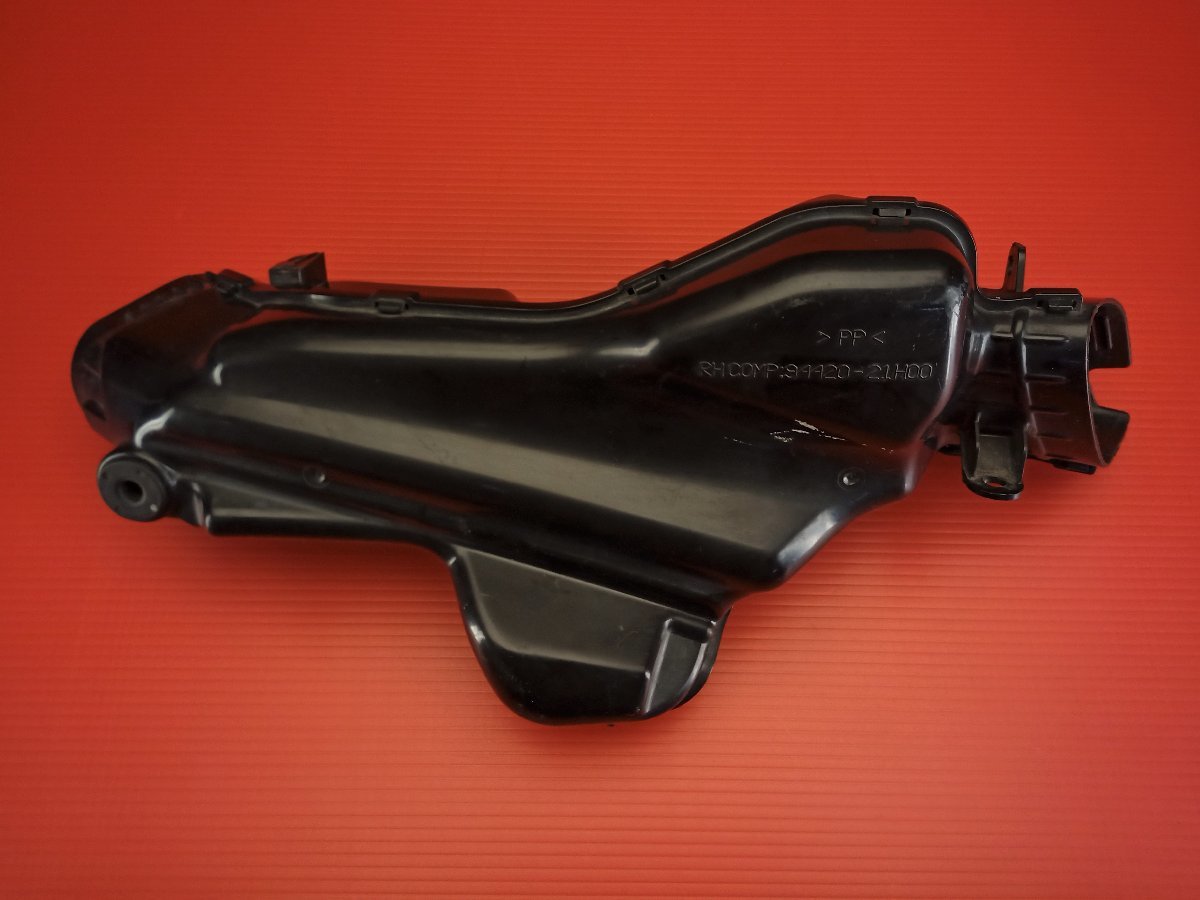 100【評価A】 GSX-R1000 K7 K8 純正 ラム エア ダクト 94420-21H00 PIPE AIR INTAKE_画像3