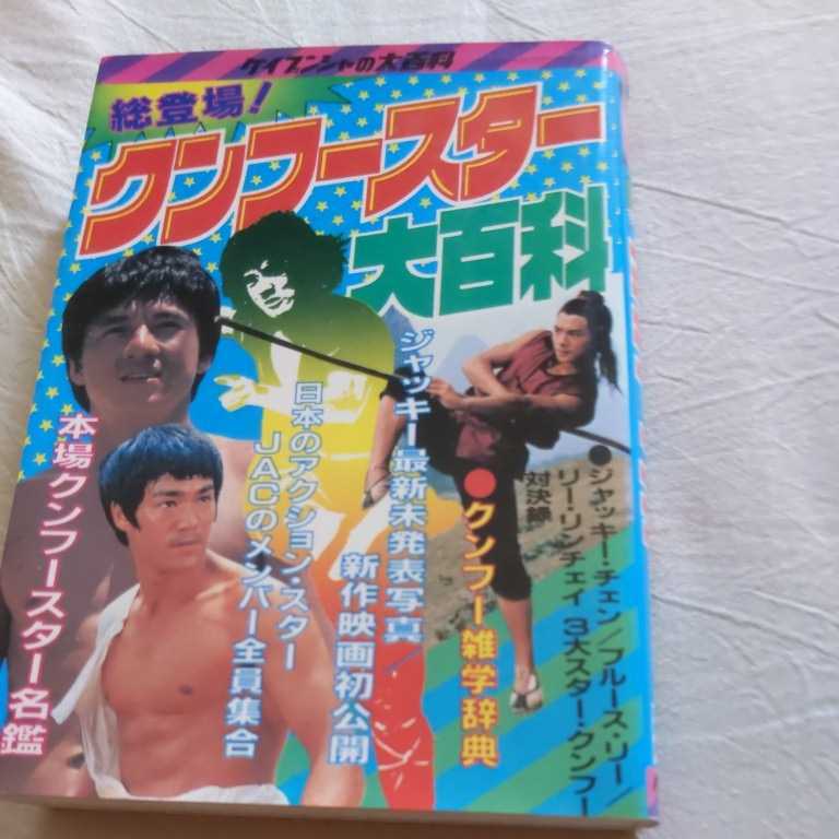 『クンフースター大百科』4点送料無料ケイブンシャ大百科関係多数出品ジャッキー・チェンブルース・リーリー・リンチェイ_画像1