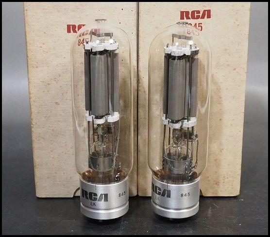 Yahoo!オークション - 真空管 RCA 845 2本 USA ELECTRON TUBE Yahoo!オークション - 真空管 RCA 845 2本 USA ELECTRON TUBE