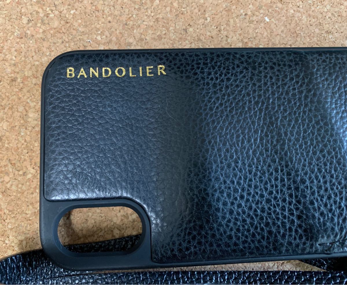 BANDOLIER BLACK    iPhone XRショルダー付き