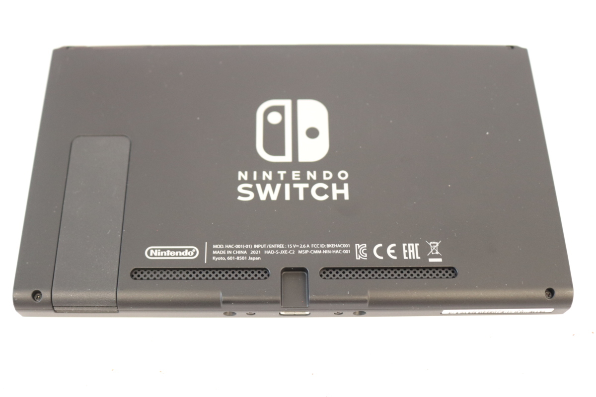 1円～◆おたからや◆D08-055 Nintendo Switch ニンテンドースイッチ HAC-001 本体【通電確認済み】_画像3