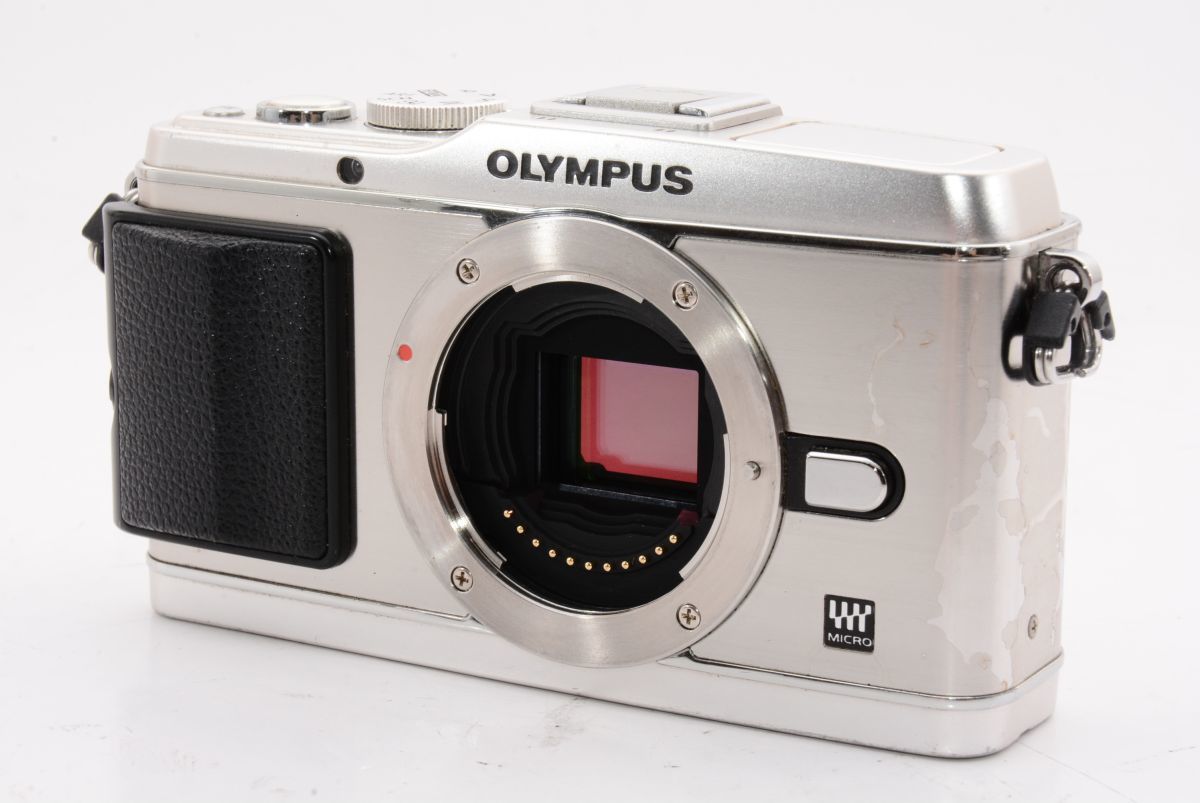 OLYMPUS ミラーレス一眼 PEN E-P3 ボディ シルバー E-P3 BODY SLV　#a8864_画像2