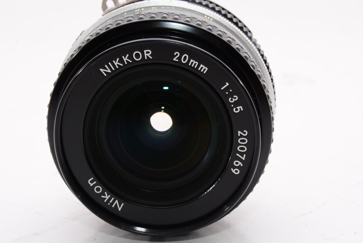 【外観特上級】レンズフィルター付　ニコン Nikon AI NIKKOR 20mm F3.5　#e3468_画像6